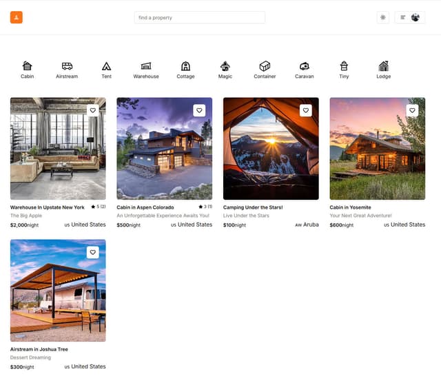 Tranquilly Home Page